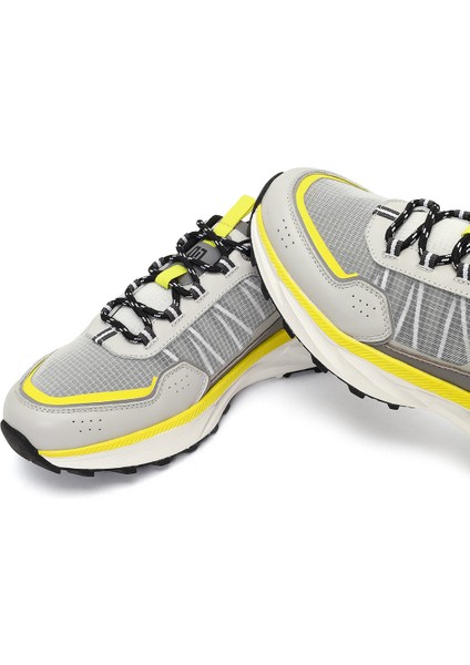 Studio Erkek Gri Bağcıklı Kalın Tabanlı Sneaker 25WFD780114