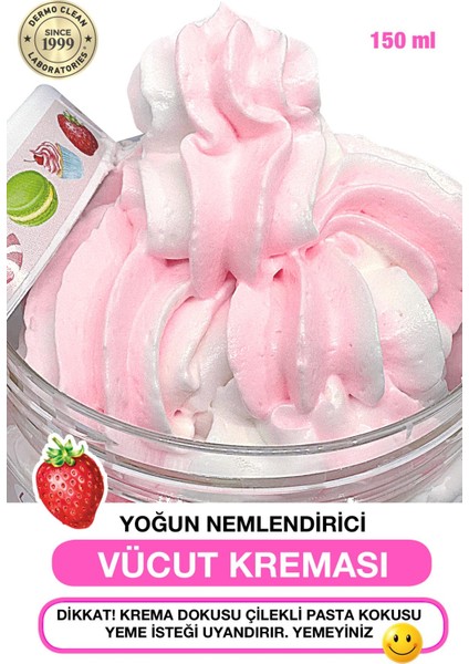 Yoğun Nemlendirici Etkili Çilek Özlü Vücut Kreması 150 ml modelleri