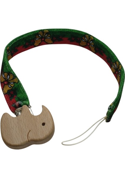 Fitifitibebe Yılbaşı Konsept Emzik Zinciri - Emzik Askısı Ahşap Uçlu Emzik Zinciri Emzik Tutucu fiyatları