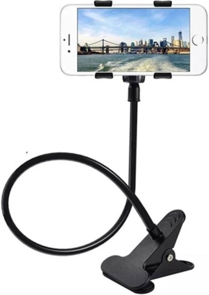 Akrobat Sıkıştırılarak Takılan Cep Telefonu Tablet Tutucu Cn