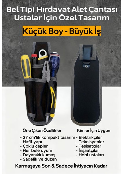 Bel Tipi Hırdavat Alet Çantası Hırdavat Çantası Elektrikçiler Teknisyenler Ustalar Için Özel Tasarım fiyatları