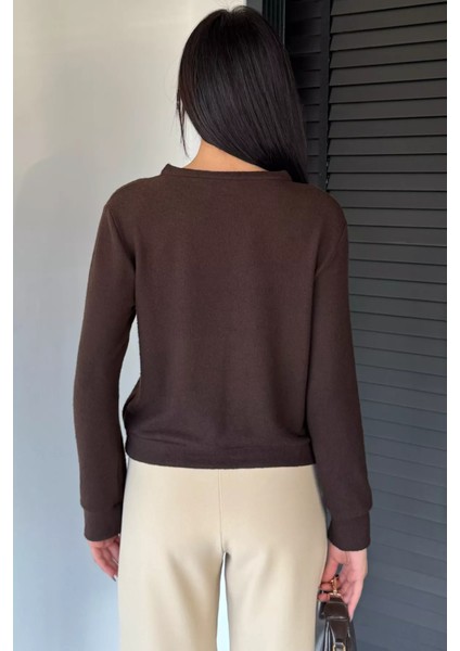 Kadın Fiyonk Düğmeli Triko Hırka P-00018493 fırsatları