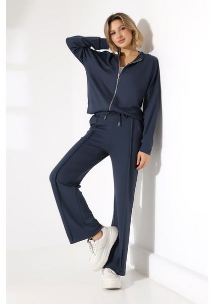 Kolej Yaka Fermuarlı Oyşo Modal Ikili Takım indirimleri