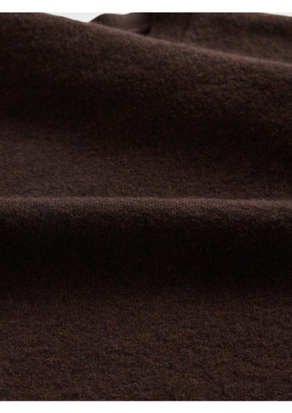 Kadın Kahverengi Cashsoft Stretch Baby T-Shirt modelleri