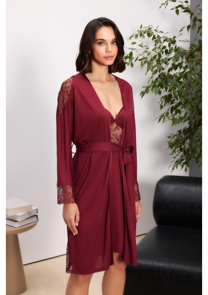 Penye Altılı Gelin Çeyiz Seti - 5000 Bordo fiyatları