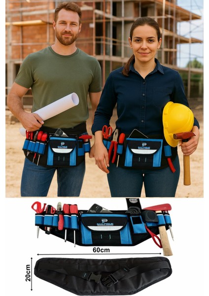 Hırdavat Çantası Bel Takım Çantası Bez Takım Çantası Usta Çantası Büyük Kemer Ayarlanabilir