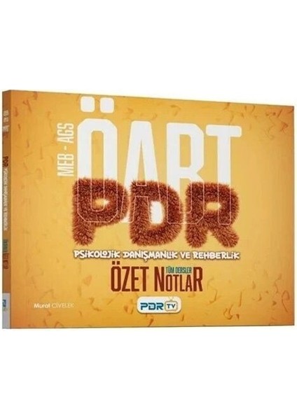 Öabt Meb Ags Pdr Psikolojik Danışmanlık ve Rehberlik Öğretmenliği Özet Ders Notları Pdr Tv