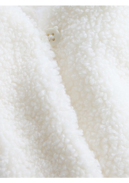 Bebek Kırık Beyaz Sherpa Yelek fiyatları