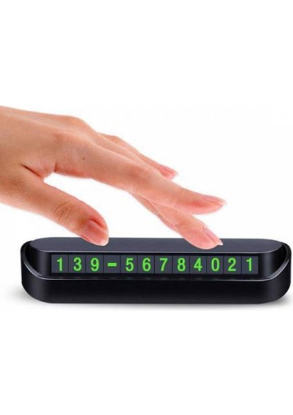 Fosforlu Açılır Kapanabilir Numaratör Ön Torpido Üstü Telefon Numarası Göstergesi 2 Adet Cn fiyatları