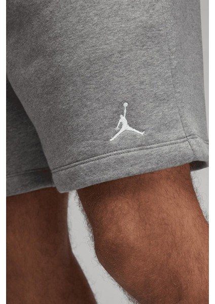 Jordan Brooklyn Fleece Men's Shorts Erkek Pamuklu Şort Gri modelleri