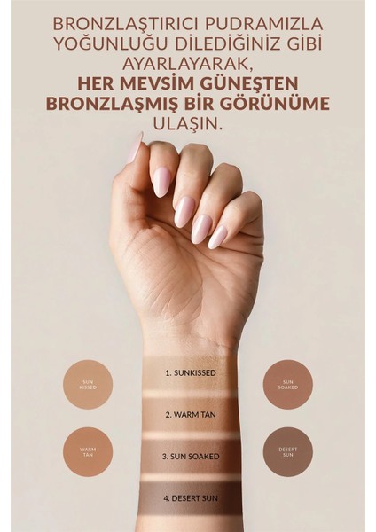 Ultra Colour Sıkıştırılmış Bronzlaştırıcı Pudra - Sun Soaked modelleri