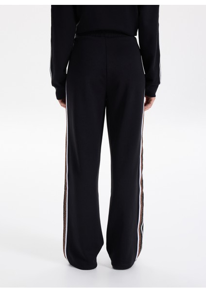 Siyah Kadın Eşofman Altı F5WL-EA0043