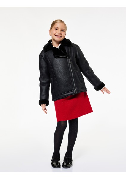 Kruvaze Yaka Uzun Kollu Suni Deri Ceket fiyatları