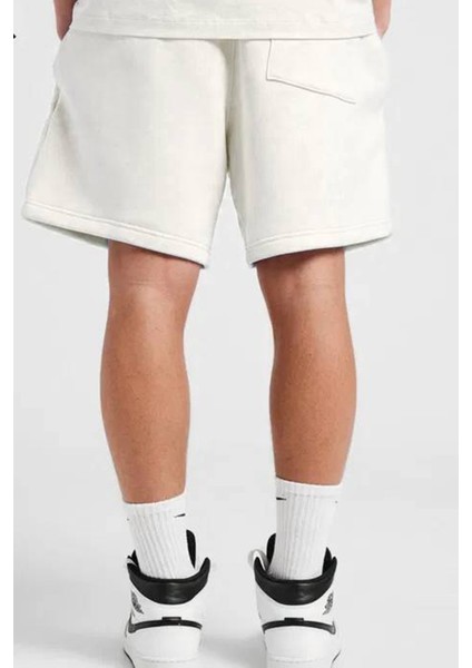 Jordan Brooklyn Fleece Men's Graphic Shorts Erkek Pamuklu Şort Kırık Beyaz fiyatları