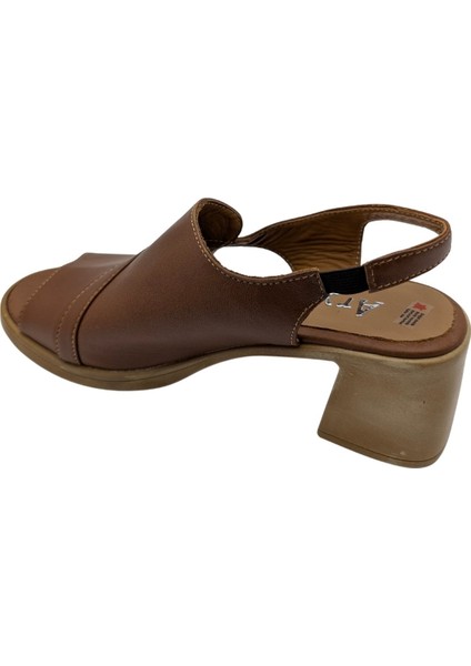 Cristallo - Kadın Topuklu Sandalet - Taba - 39 indirimleri