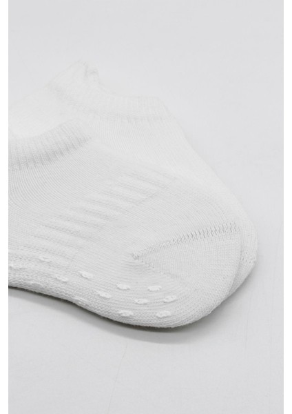2li Sneakers Kaymaz Basic Penye Çorap 20103 Beyaz Beyaz fırsatları
