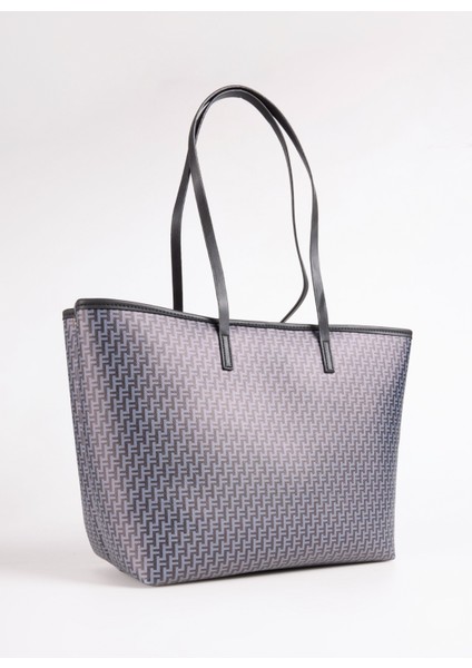 Siyah Kadın Tote Çanta Mono-Matıs fiyatları