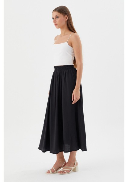 Beli Lastikli Balon Etek Sıyah fırsatları