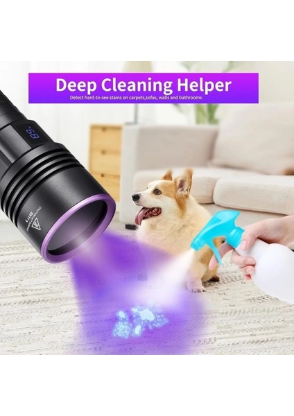 Profesyonel 90WATT Uv 365NM Değerli Taş Tespit Powerbank & LED Fener fiyatları