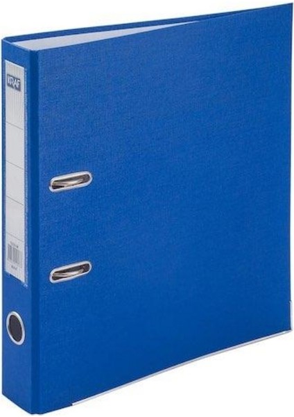 Büro Klasörü, Dar, A4 Boyut, Metal Tel, Mavi