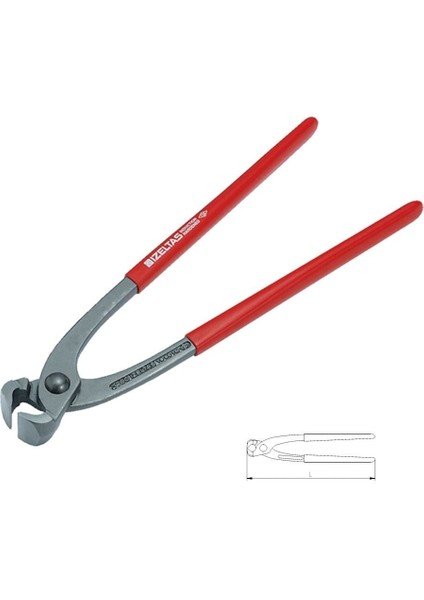 Izeltaş 3830 Betoncu Kerpeteni 280 mm