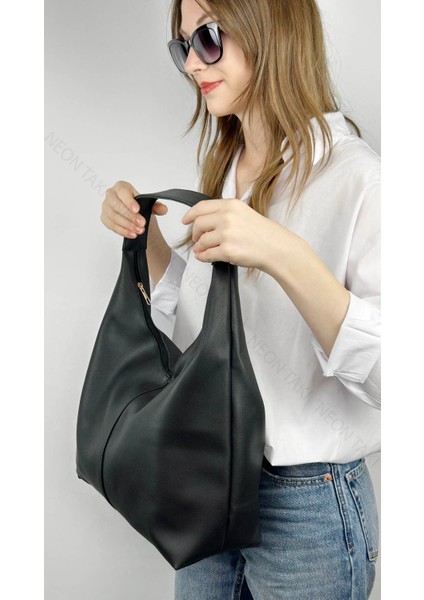 Salaş Model Kadın Omuz Çantası Siyah Renk, 72