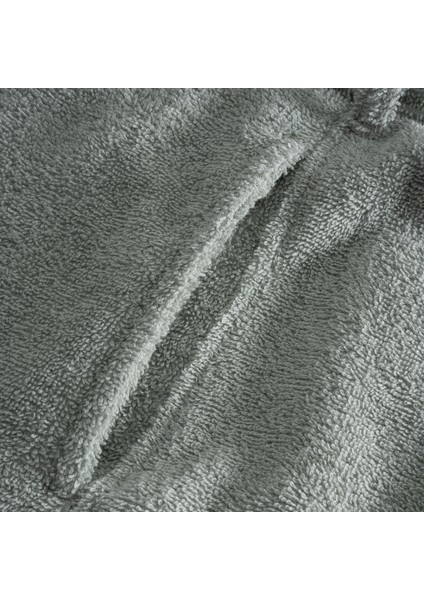 Lara Kadın Bornoz %100 Pamuk Jakarlı Yeşil indirimleri