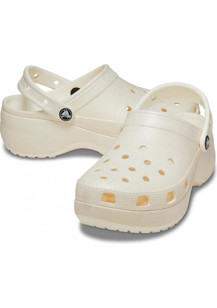 Classic Platform Glitter Clog W Kadın Terlik - Sedef modelleri