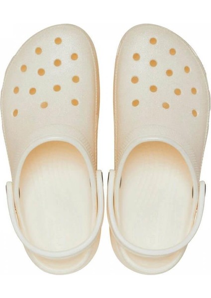Classic Platform Glitter Clog W Kadın Terlik - Sedef fırsatları