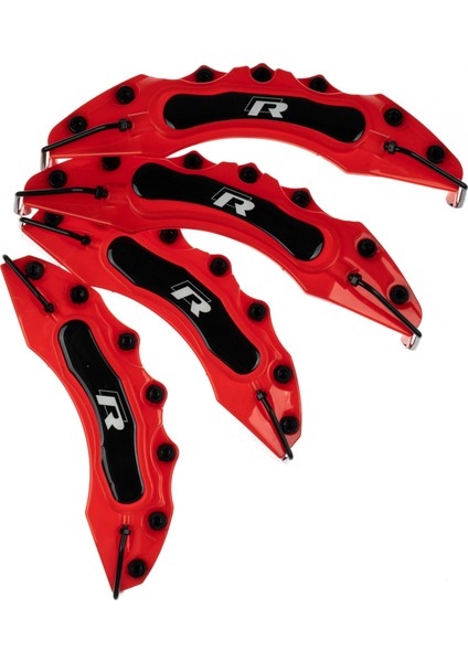 Kırmızı R 4'lü Kaliper Seti Yapıştırma Logolu fiyatları