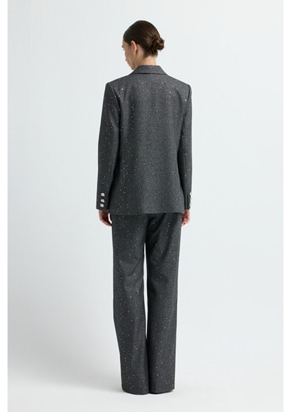 Gabardin Ceket Antrasit 11945699000