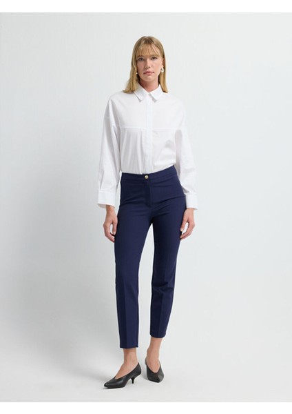 Dar Paça Pantolon Lacivert 15345139001 fiyatları