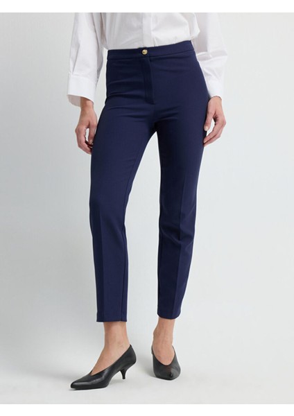 Dar Paça Pantolon Lacivert 15345139001 modelleri