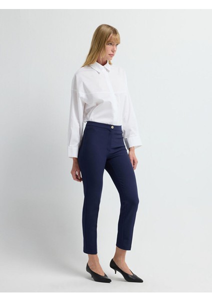 Dar Paça Pantolon Lacivert 15345139001 fırsatları