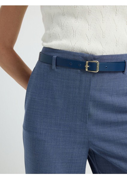 Bol Paça Pantolon Mavi 15342103009 fırsatları