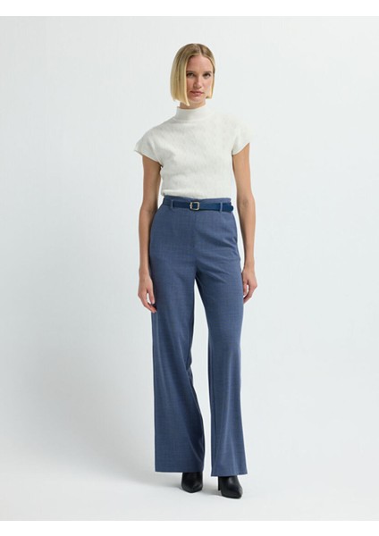 Bol Paça Pantolon Mavi 15342103009 indirimleri
