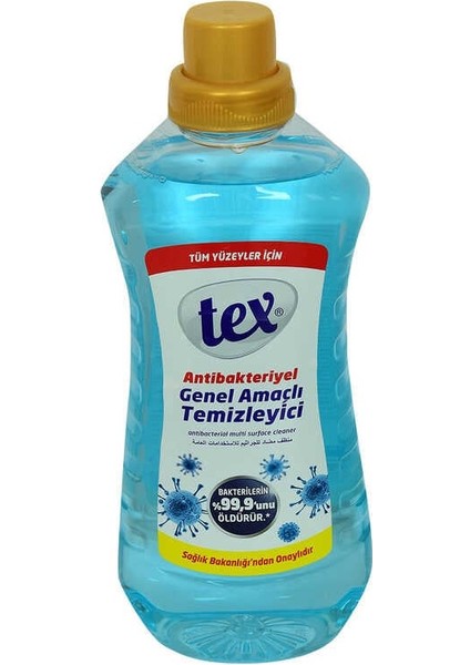 Genel Amaçlı Temizleyici Tüm Yüzeyler Için Mavi 1.5 Lt