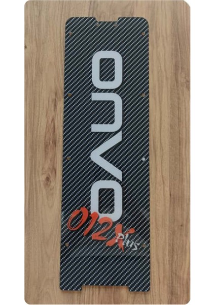 Onvo 12X Plus Scooter Deck Plexi - Lüks Parlak Kaplama & Leke Tutmaz Zemin