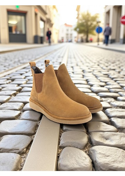 R25-505 Taba Hakiki Deri Tam Ortopedik Kadın Bot fiyatları