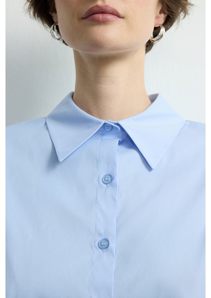 Poplin Gömlek Mavi 130M2234000 fiyatları