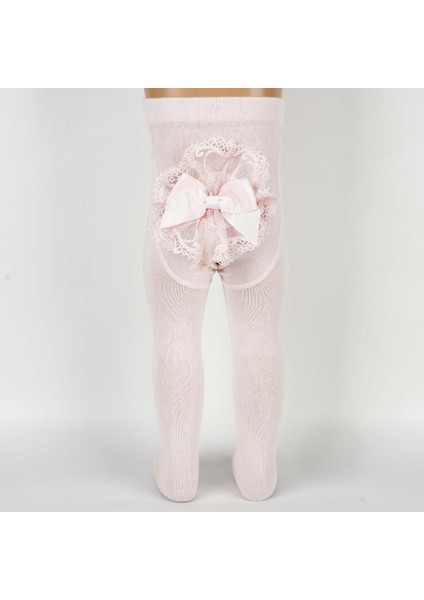 Kurdele Popo Aks. Kız Bebek Külotlu Çorap K32071 Asorti