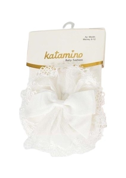 Kurdele Popo Aks. Kız Bebek Külotlu Çorap K32071 Asorti modelleri