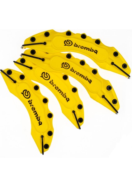 Cubra Modifiyecim Sarı Brembo 4'lü Kaliper Seti Kabartmalı fiyatları