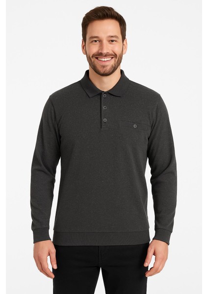 Regular Fit Polo Yaka Selanik Kazak - 7460