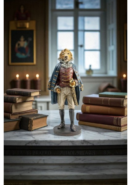 Dekoratif Aslan Biblo