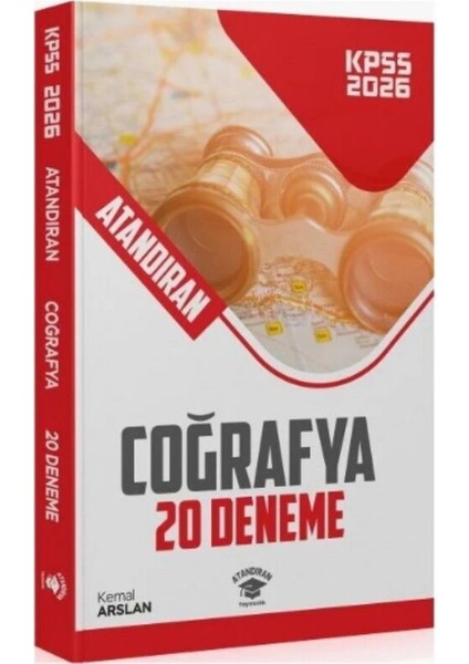 2026 Kpss Coğrafya 20 Deneme Çözümlü Atandıran Yayıncılık