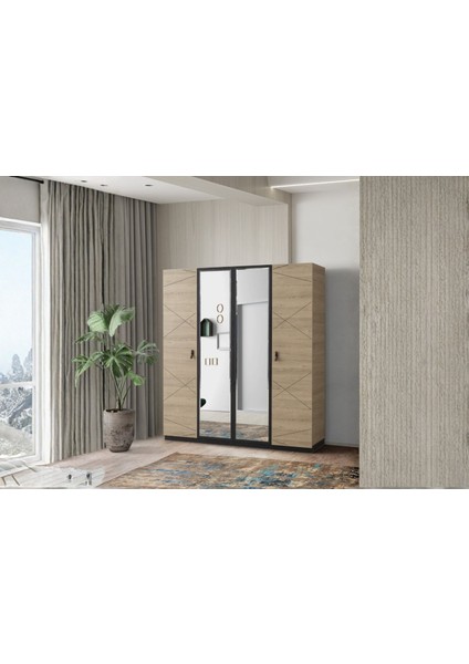 Emsa 4 Kapılı Gardırop