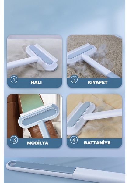 Çok Fonksiyonlu Tüy Toplayıcı - Ekstra Detay Tüy Toplayıcılı - Yardımcı Fırçalı - Tüm Yüzeyler fiyatları