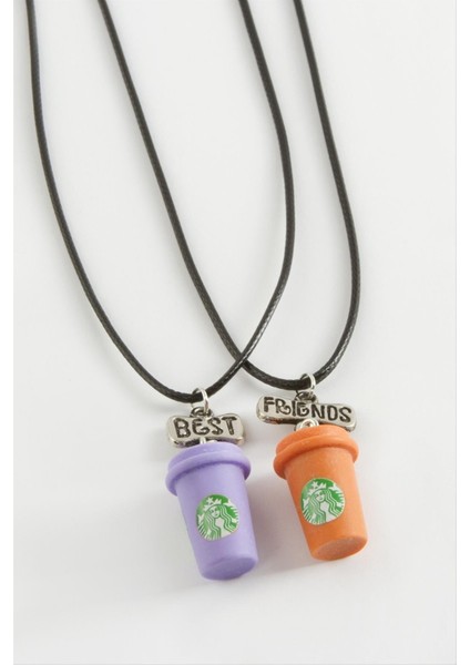 Içecek Arkadaşlık Kolyeleri (Çift Kolye)