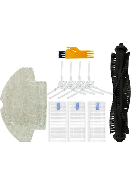 360 S6 Robot Akıllı Süpürge Filtre Seti 12 Parça SET-(1903)